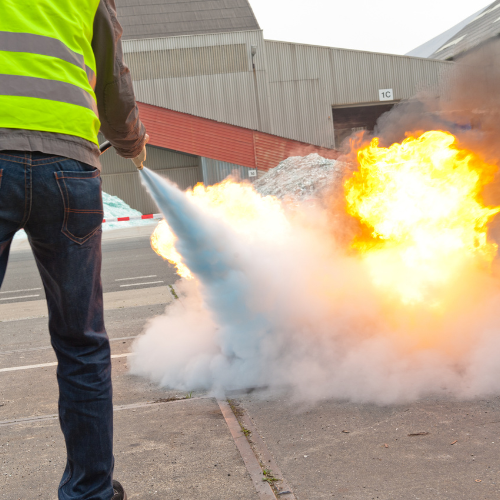 Image of a fire officer